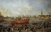 Francesco Guardi Doge on the Bucentoro on Ascension Day USA oil painting artist